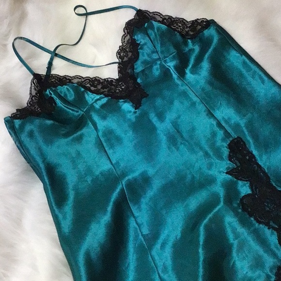 Vintage Chemise emerald - Picture 1 of 11